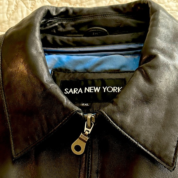 Men’s Genuine Leather Jacket with removable quilted liner - Picture 5 of 10